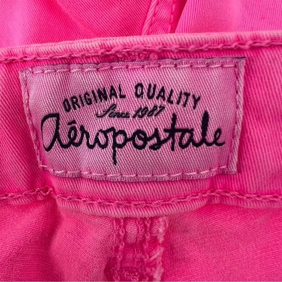 Aeropostale Pink Skinny Jeggings Size 1/2 Women’s - Picture 2 of 5